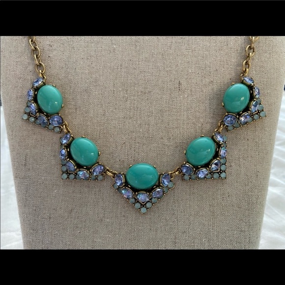 Stella & Dot Rory Necklace Turquoise - Picture 2 of 4